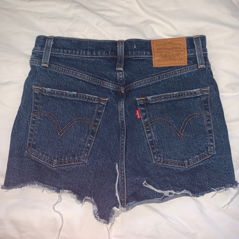 Levi’s denim cutoff shorts